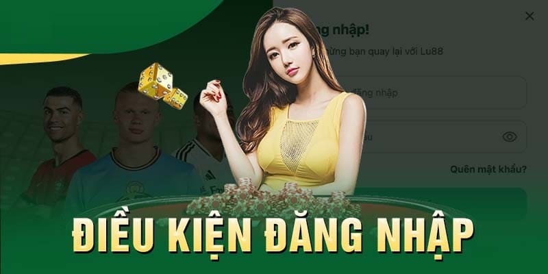 Điều kiện đăng nhập Hubet